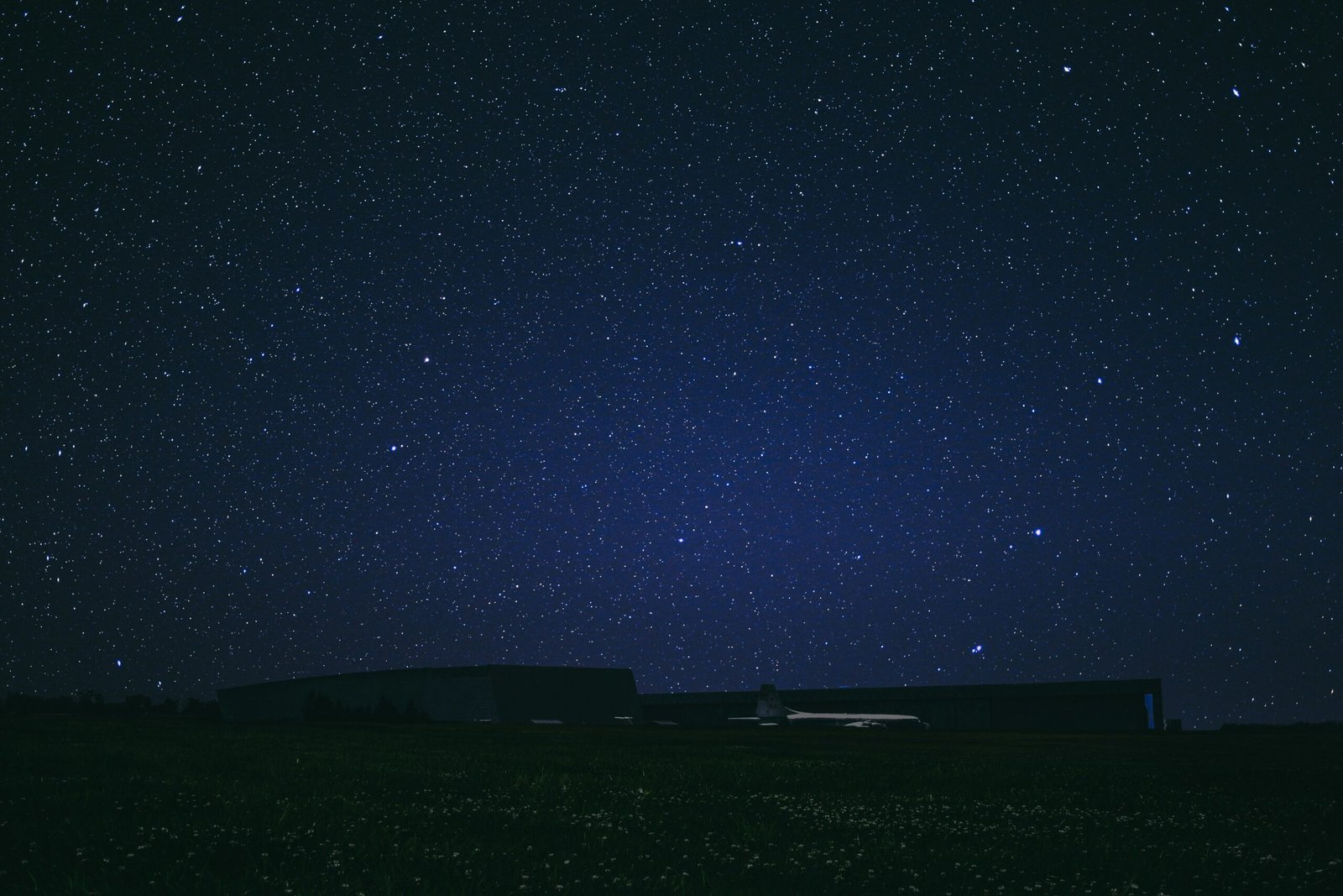 starry sky at night